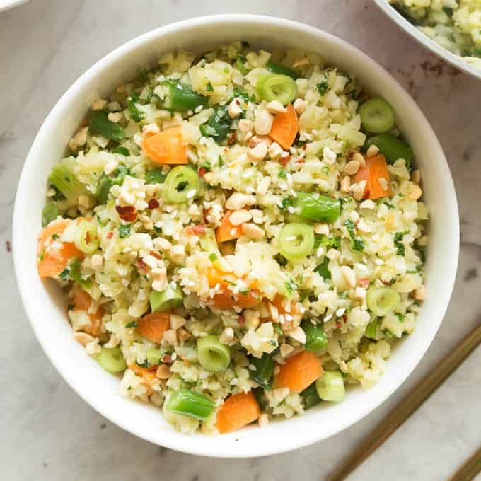 Keto Cauliflower Fried Rice
